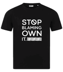 Stop Blaming Own It - Regular Black Tee 2