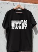 Am Bitter Sweet - Regular Black Tee 1
